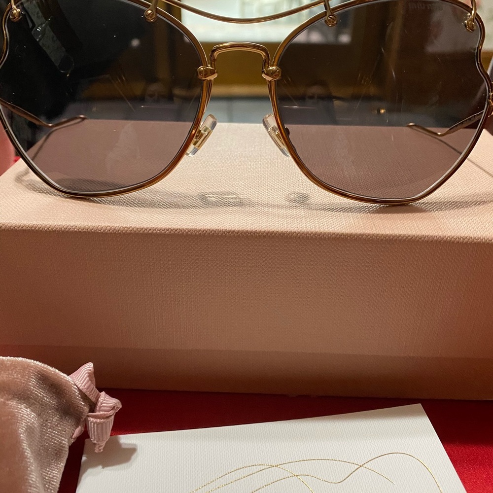 Miu Miu Butterfly Sunglasses